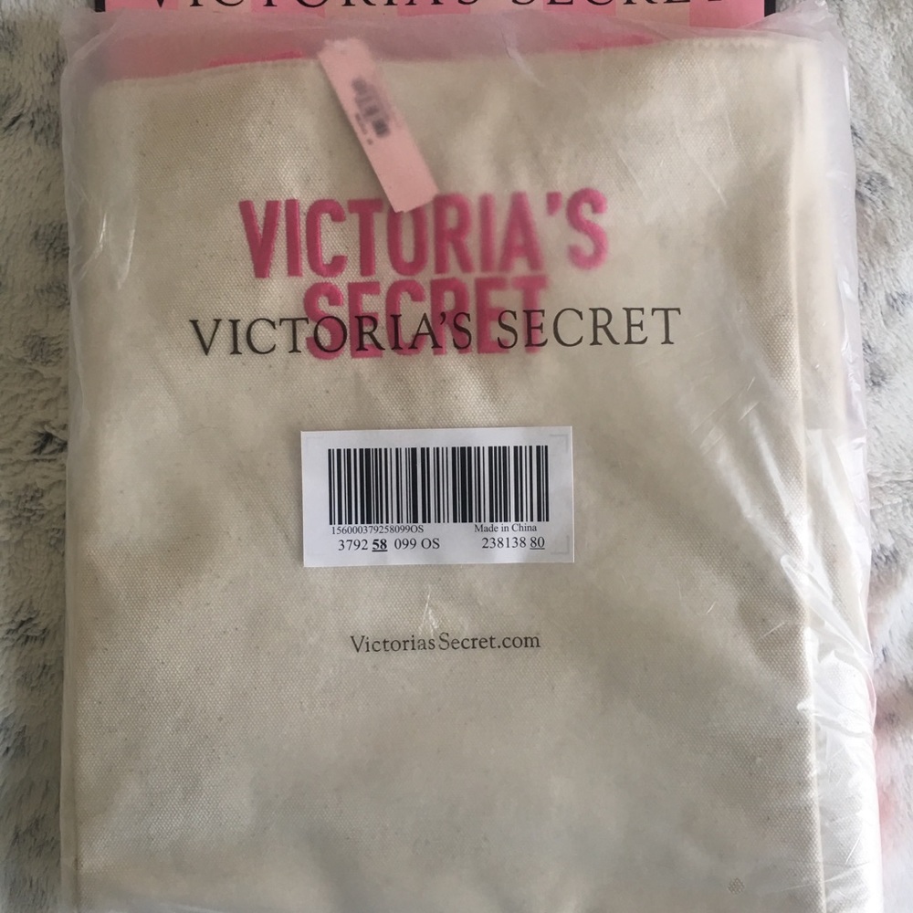 Victoria's Secret Canvas Tote - Picture 3 of 4